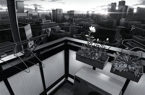 Aesthetic Anime Anime Balcony Background Night Largest Wallpaper Portal