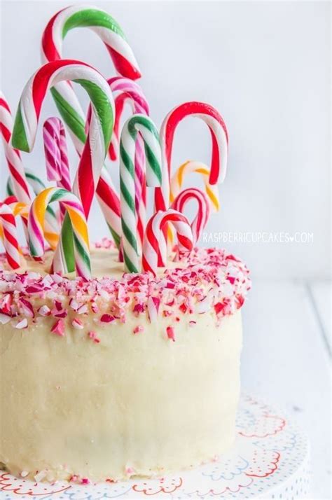 Candy Canes Bliss Christmas Cake Designs Best Christmas Cake