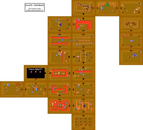 Legend Of Zelda Level 5 Map Maps For You