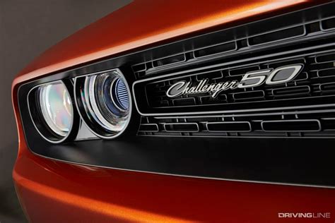 Dodge 50th Anniversary Edition Challengers Drivingline