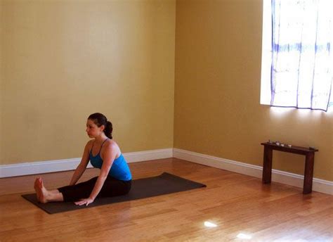 Seated Forward Bend Pose Hamstring Yoga Yoga Stretches Exercises