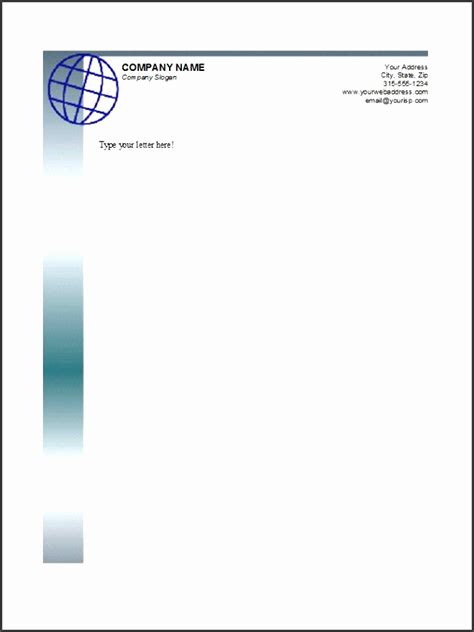 Suggest as a translation of headed paper copy 5 Letter Headed Paper Template - SampleTemplatess - SampleTemplatess