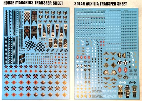 New 40k Knight And Decal Sheets Revealed Spikey Bits