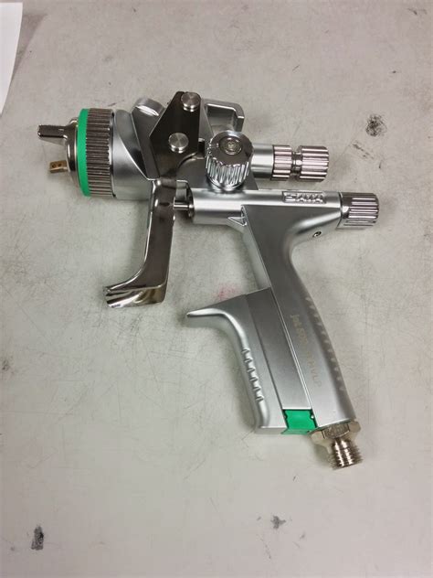 Spray gun fits well in the palm of your hand and with this feature, you can achieve a perfectly smooth finish. talking car paint: New Automotive Spray Guns from Sata and ...