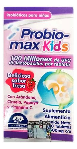 Probio Max Kids 30 Tab Probioticos Para Niños Lactobacilos Mercadolibre