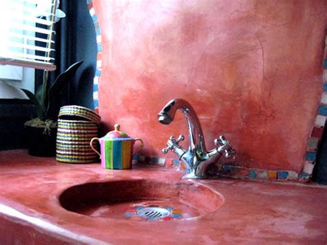 Rénovez votre salle de bains avec du tadelakt : Tadelakt marocain - La Maison Buissonnière