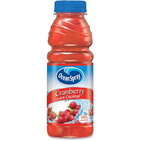 Ocean Spray Cranberry Juice Drink Cocktail 152 Oz Bottle