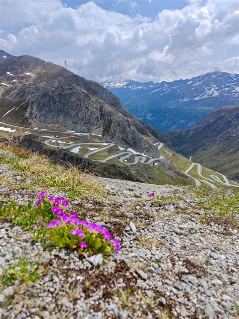 An Alpine Scenic Drive The San Gotthard Pass In Switzerland