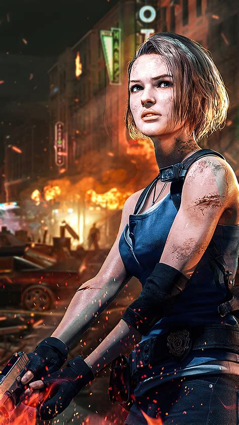 Resident Evil 3 Mod Gameplay Jill Valentine Navy Star U 2160p At