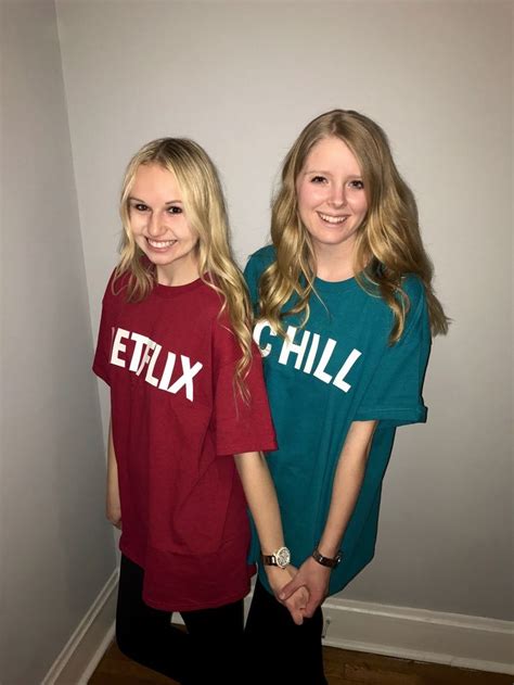 Sorority Dynamic Duo Twin Costume Netflix And Chill Twin Costumes Cute