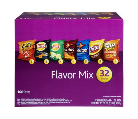 Frito Lay Flavor Mix Multipack Shop Chips At H E B