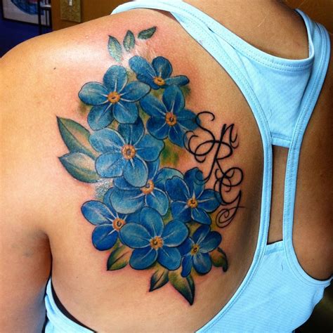 A579e1787224ddcf41dc39ba8771da5e 1080×1080 Flower Thigh Tattoos Blue Flower Tattoos Flower
