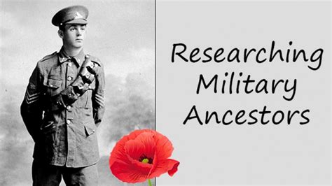 Researching Military Ancestors Hamilton Libraries