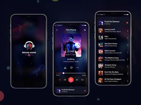 Mobile Music Player Ui Design Psd Search By Muzli