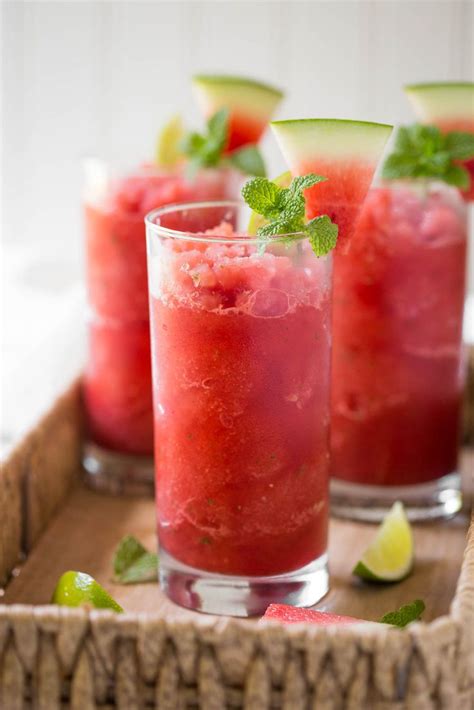 3 Ingredient Watermelon Slush Recipe Super Quick Summer Drink