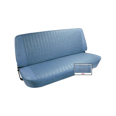 Seat Cover Kit Blue Bench Seat For 1973 77 Ford Trucks Dennis