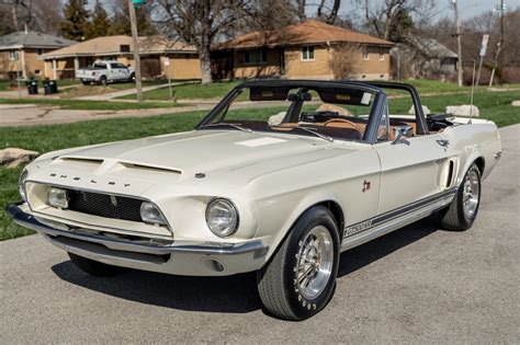 1968 Shelby Mustang Gt500kr Convertible 4 Speed For Sale On Bat