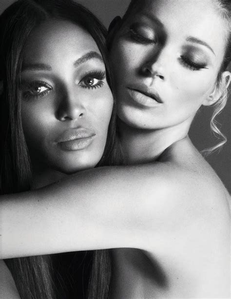 Naomi Campbell And Kate Moss By Mert And Marcus For Interview Germany Decemberjanuary 1213