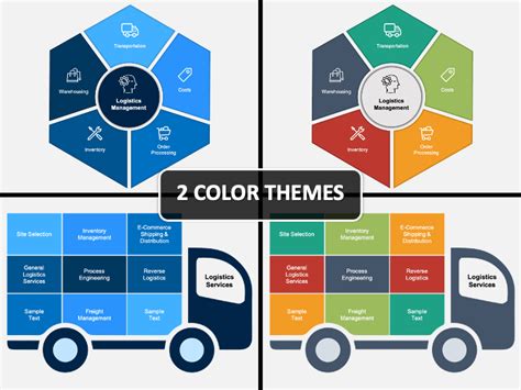 Logistics Management Powerpoint Template Ppt Slides