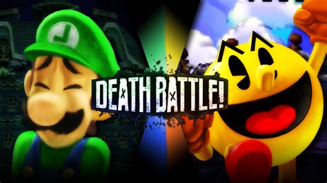 Luigi Vs Pac Man Super Mario Vs Pac Man Deathbattlematchups
