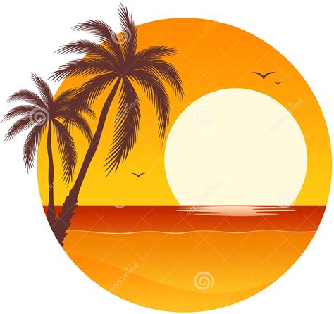 Heart shaped tropical beach and palm tree logo design. Event-2017 Jan-Sunset Sips#1 - St Huberts Island, New ...