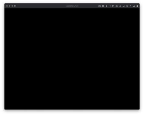Blackscreen is a cross platform application that makes your monitor look black, no desktop, icons, or even your cursor. KB Parallels: Manjaro LiveCD virtual machine shows black ...
