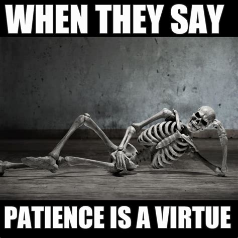 Still Waiting Skeleton