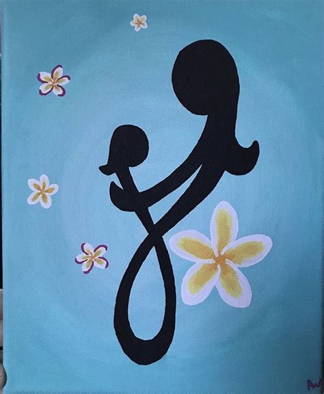 Mother Daughter Painting With Images Mother And