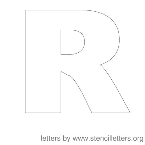 12 Inch Letter Stencils Printable Free Printable Templates