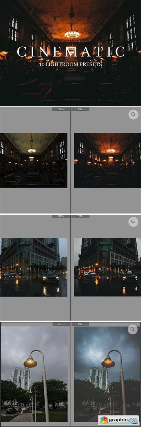 10 Cinematic Style Lightroom Presets Lightroom Presets Lightroom