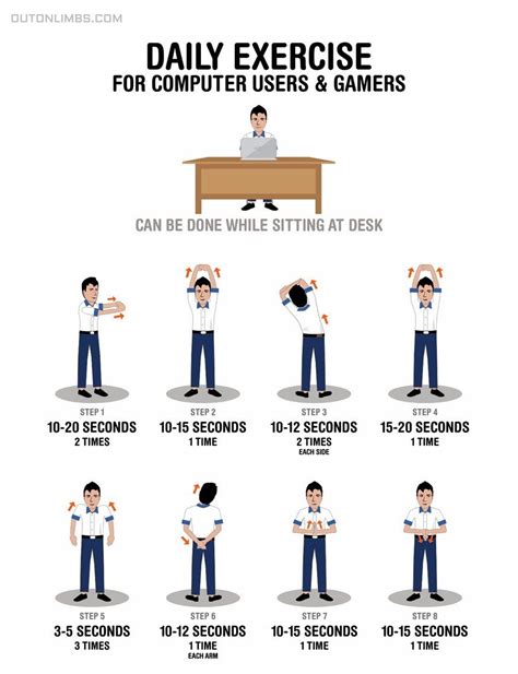 A Few Desk Stretches I Must Do Every Day Daily Workout Exercise