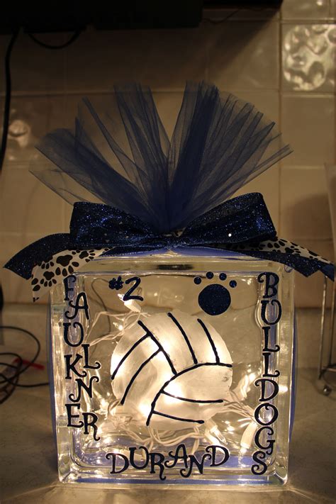 Pin by Jodie Dueck on I made... | Senior night gifts, Night volleyball