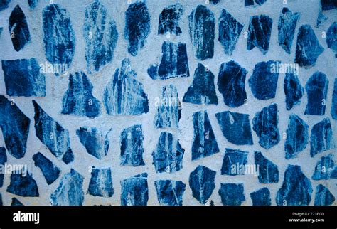 Blue Rock Texture Background Stock Photo Alamy