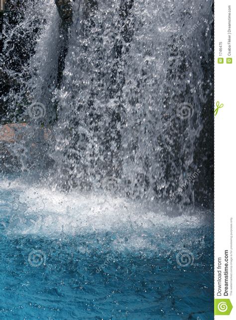 Splashing Waterfall Stock Image Image Of Motion Splashing 1746475