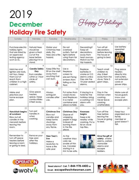 Keep Your Home Safe This Holiday Season With The Fire Safety Holiday