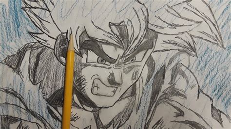 Goku Ultra Instinct Drawing Pencil