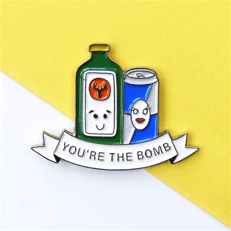Youre The Bomb Enamel Pin Badge By Of Life And Lemons