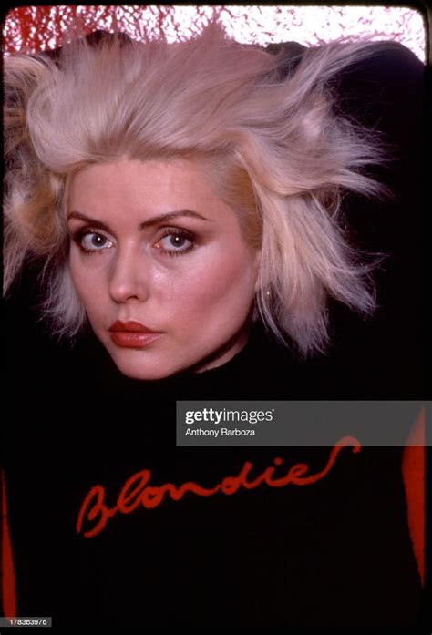 Portrait Of American Singer Debbie Harry Of The Band Blondie As She News Photo Getty Images