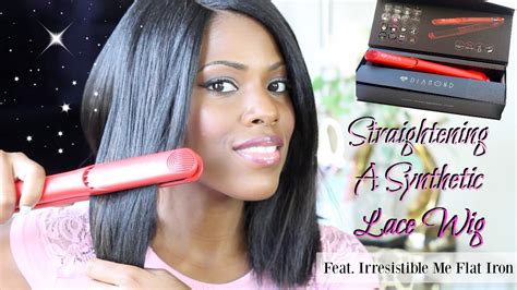 Plus, the carrying case and heat protection pad combo make it great for traveling in general. ♥ Glam Hair ♥ Straighten a Synthetic Yaki Wig ♥ ...