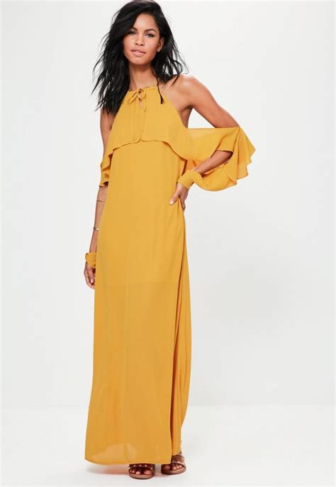 Trending It Up With A Yellow Maxi Dress Fashionarrow Com