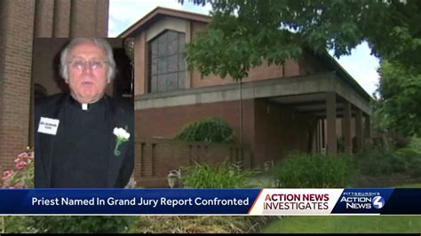 Pittsburgh Priest Confronted About Allegations In Grand Jury Report