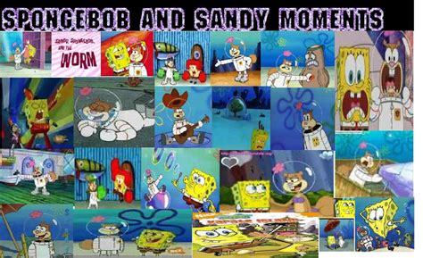 Spongebob And Sandy Moments By Cocoajb On Deviantart