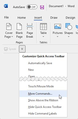 How To Add Customize Quick Access Toolbar In Excel Printable Templates