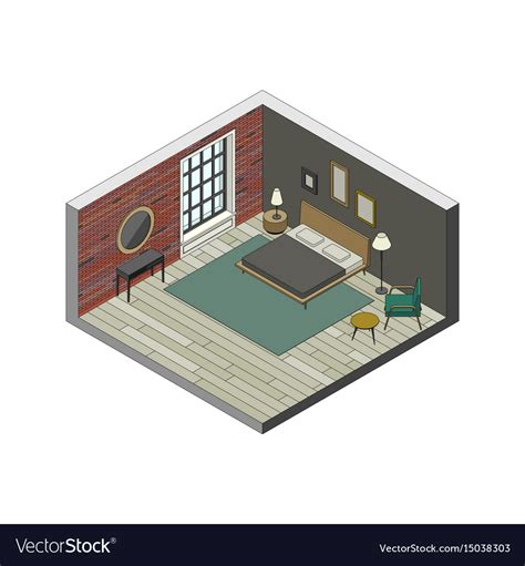 Isometric View Room