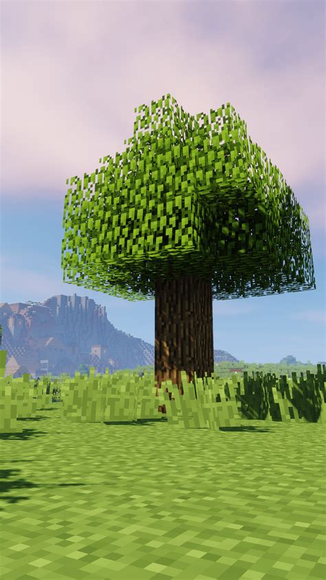 Minecraft Tree Rmobilewallpaper