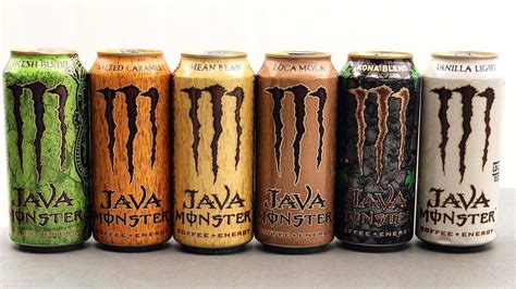 Monster Coffee Drinks Salted Caramel Such Big Profile Miniaturas