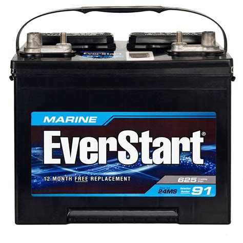 Everstart Lead Acid Marine Battery Group Size 24ms