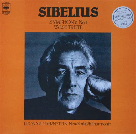 Sibelius Leonard Bernstein New York Philharmonic Symphony No 1
