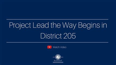 Project Lead The Way Begins In District 205 Youtube