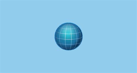 🌐 Globe With Meridians Emoji On Whatsapp 2212323